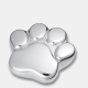 Urn Pootje voor Kat of Hond - Zilverkleurig glimmend ( 3 formaten)