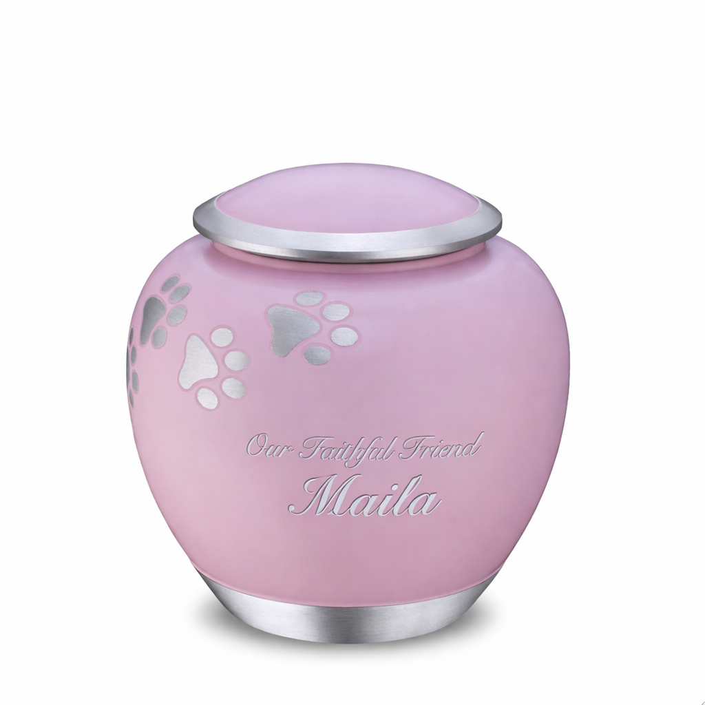 Urn shadow pootjes roze