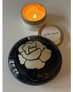 Mini urn - small roos gold brushed