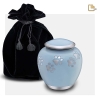 kleine-loveurns-Shadow-dieren-urn-hond-urnen-kat-P553S-Urnenonline.nl Dierenurn met pootjes - Blue shadow ( 1.1 liter)