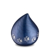 loveurns-lovedrop-dieren-urn- blauw-urnenonline.nl Dierenurn love drop - Blauw ( 1.1 liter)