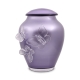 Urn Glas Lila - met 3 vlinders (3.5 liter)
