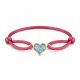 armband hart met hars bl018