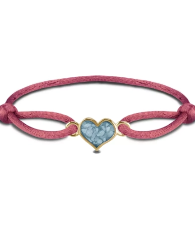 armband hart met hars bl018