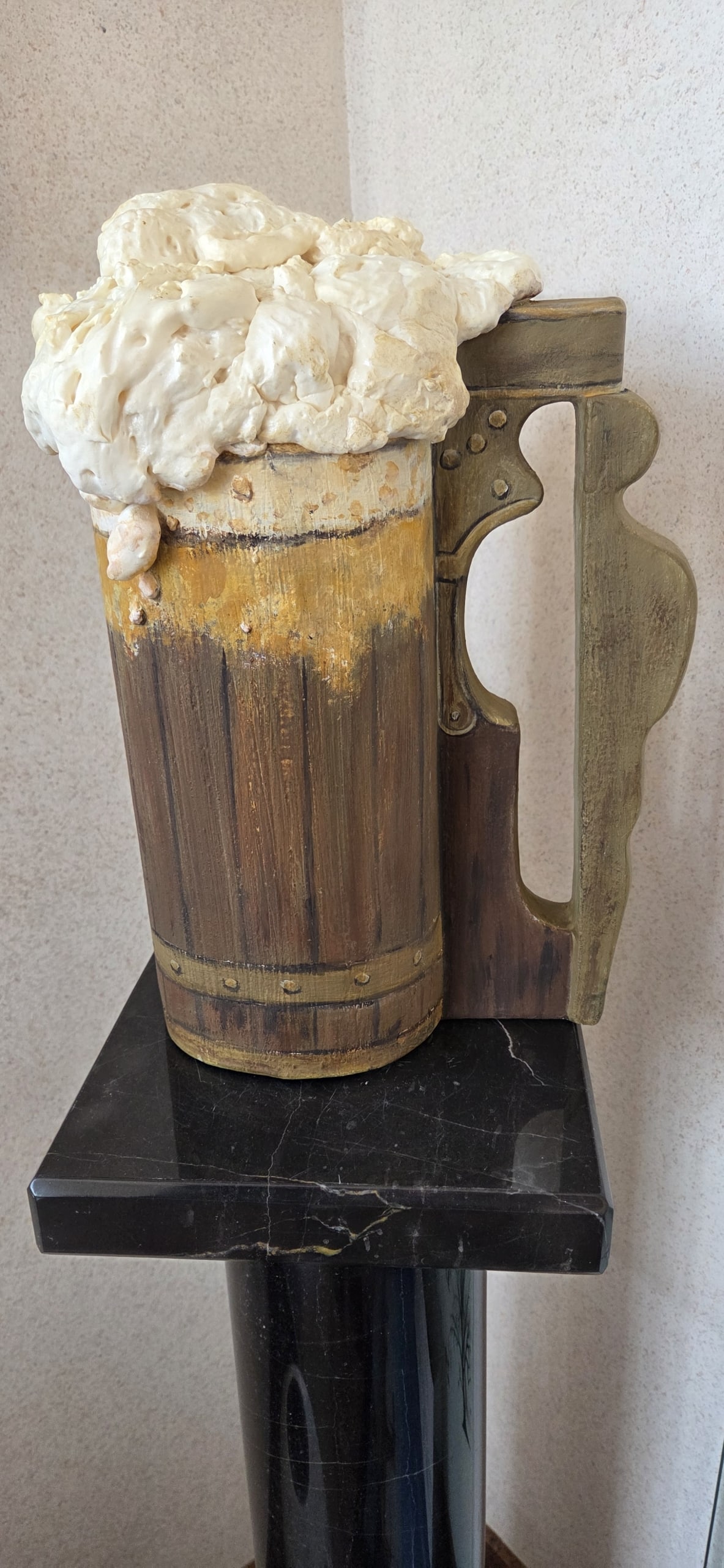 Keramische urn Bier ( 3 liter)