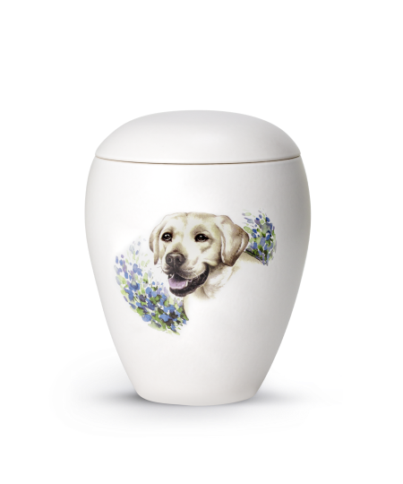 65-2800-50_neu Keramische dieren urn Labrador