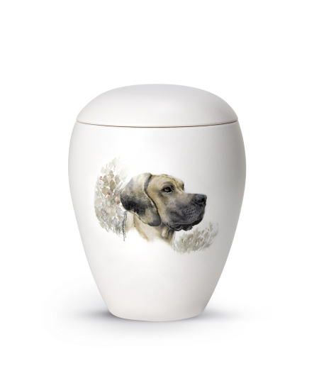 65-2800-59_neu Keramische dieren urn Deense Dog