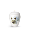 65-500-22l Keramische honden urn Yorkshire ( met of zonder waxinelicht)