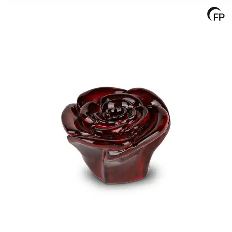 fpu-077-keramische-kunst-urn-keepsake-rosa (2) Mini urn Roos Rood