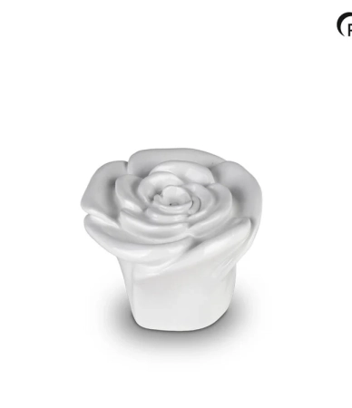 Mini urn Roos wit