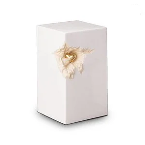 Keramische urn wit ( 5.6 liter)