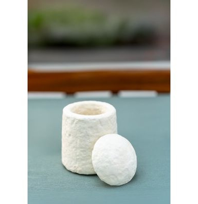 Biologisch afbreekbare urn van mycelium (paddenstoel) – (0.5 LITER)