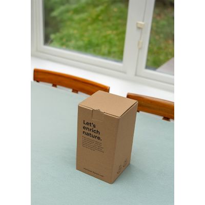 Biologisch afbreekbare urn van mycelium (paddenstoel) – (0.5 LITER)