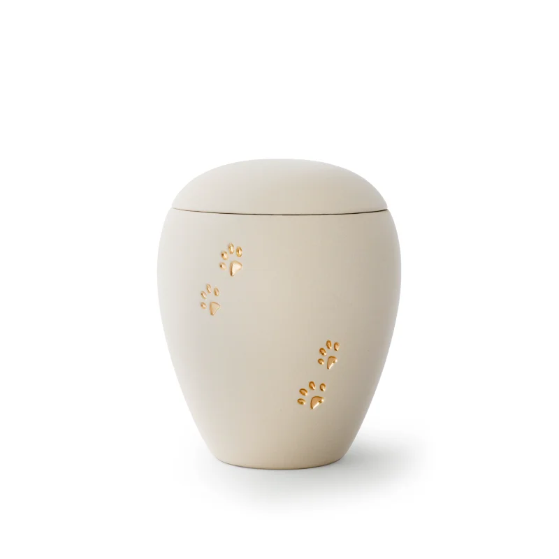 65-1500-807-5e67dab2a44c7 Keramische dierenurn Creme - in 4 diverse maten