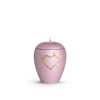 65-500-6093l-636a3a1acaca5 (1) Keramische dieren urn Roze Waxinelicht met gouden pootjes - ( 0.5 liter)