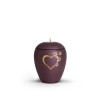 65-500-6123l-636a3d0b971d4 Keramische dieren urn Berry Waxinelicht met gouden pootjes - ( 0.5 liter)