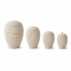 Keramische dierenurn Creme - in 4 diverse maten